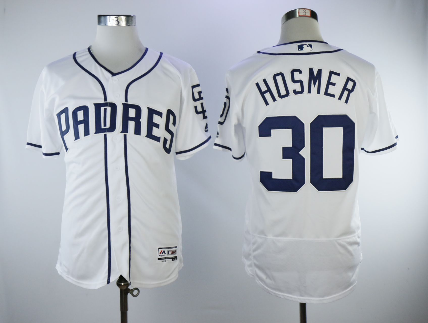 Men San Diego Padres 30 Hosmer White Elite MLB Jerseys